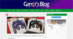 Desktop Screenshot of gam3rsblog.com