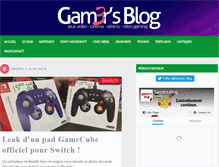 Tablet Screenshot of gam3rsblog.com